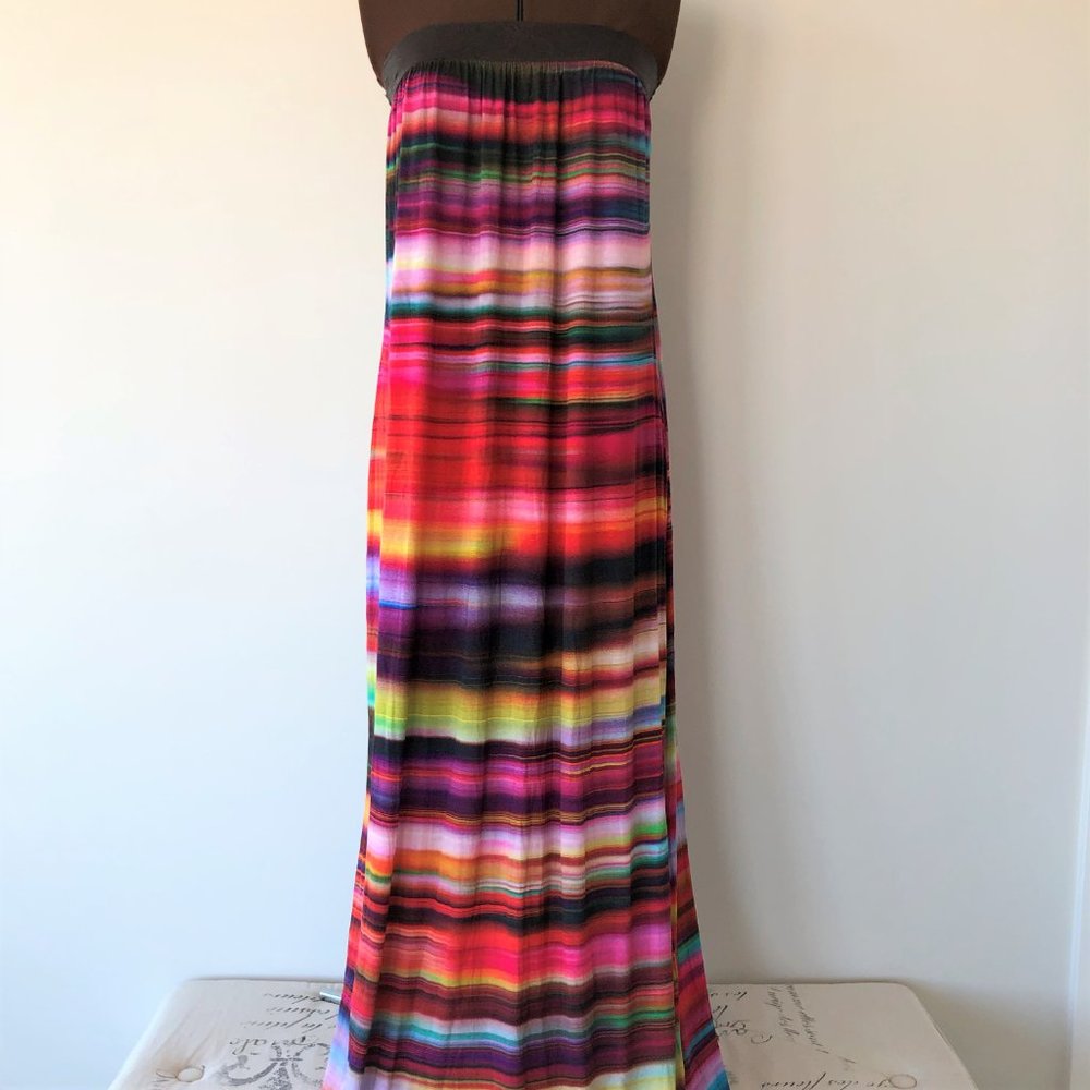 Graham Spencer Strapless Dress/Skirt with Leather Band